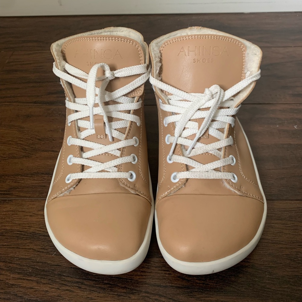 Ahinsa Shoes Women’s Tara Sneakers - Beige